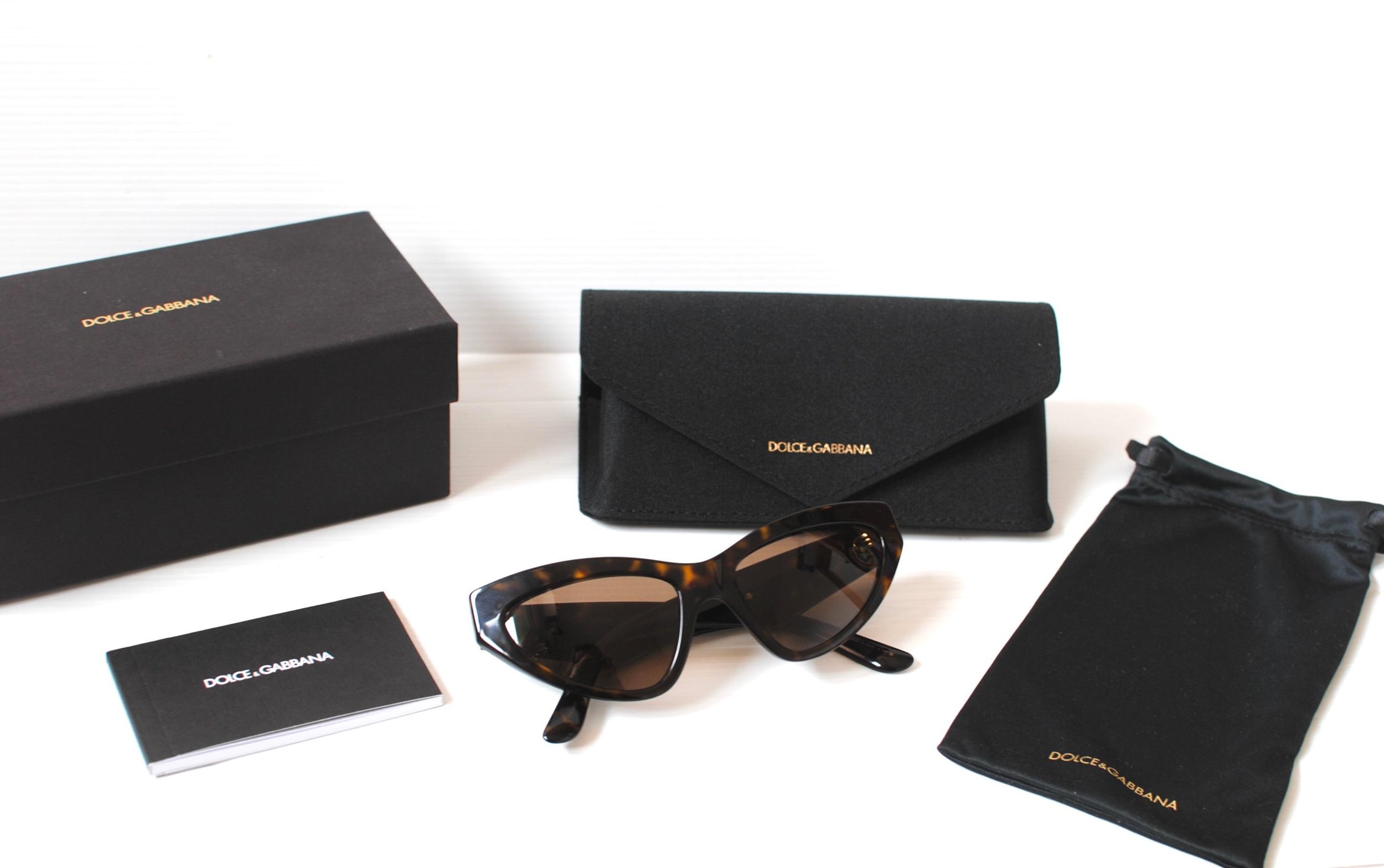 Black Acetate Cat Eye Sunglasses