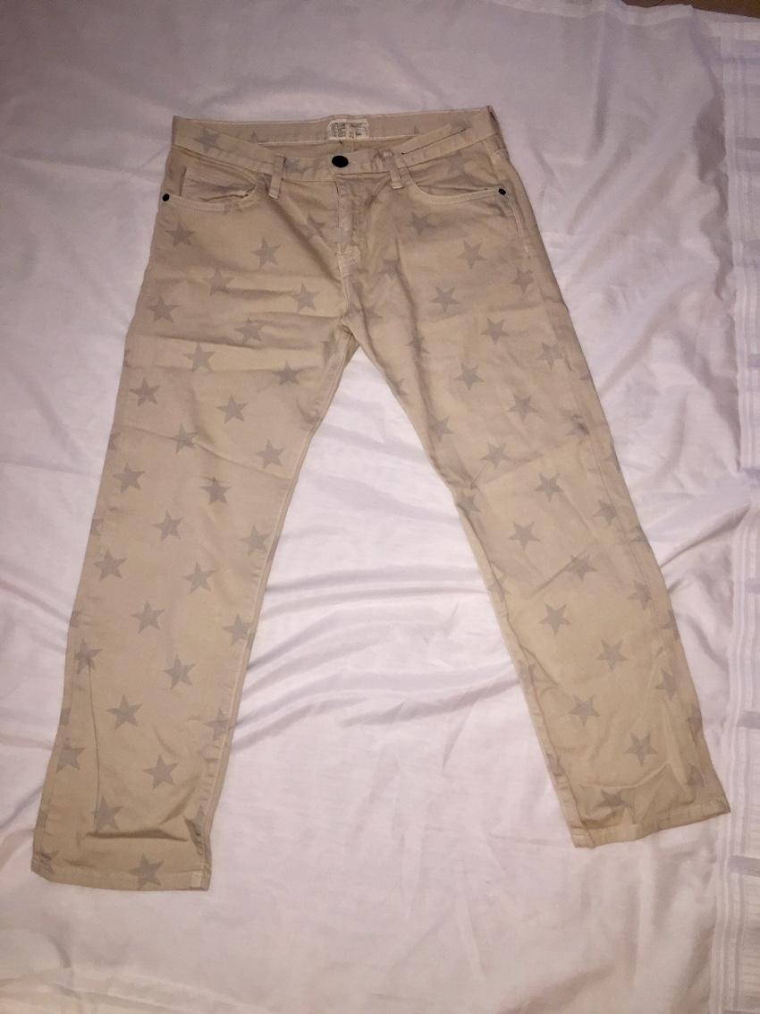 Current/Elliott The Stiletto Vanilla Star Jeans