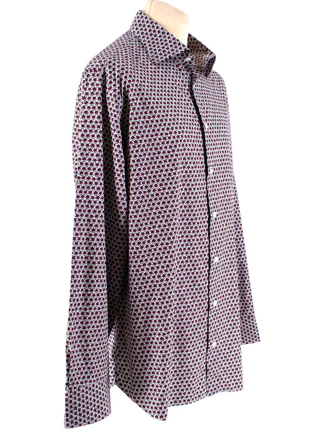Donato Liguori Floral Cotton Shirt