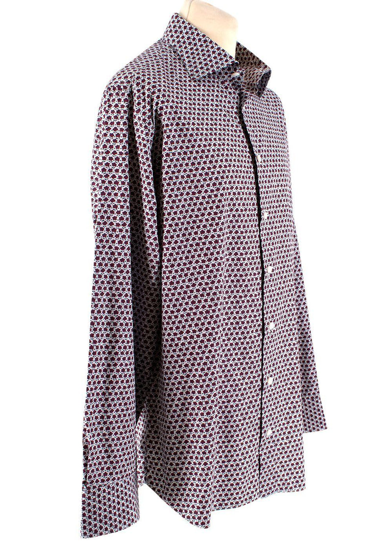 Donato Liguori Floral Cotton Shirt