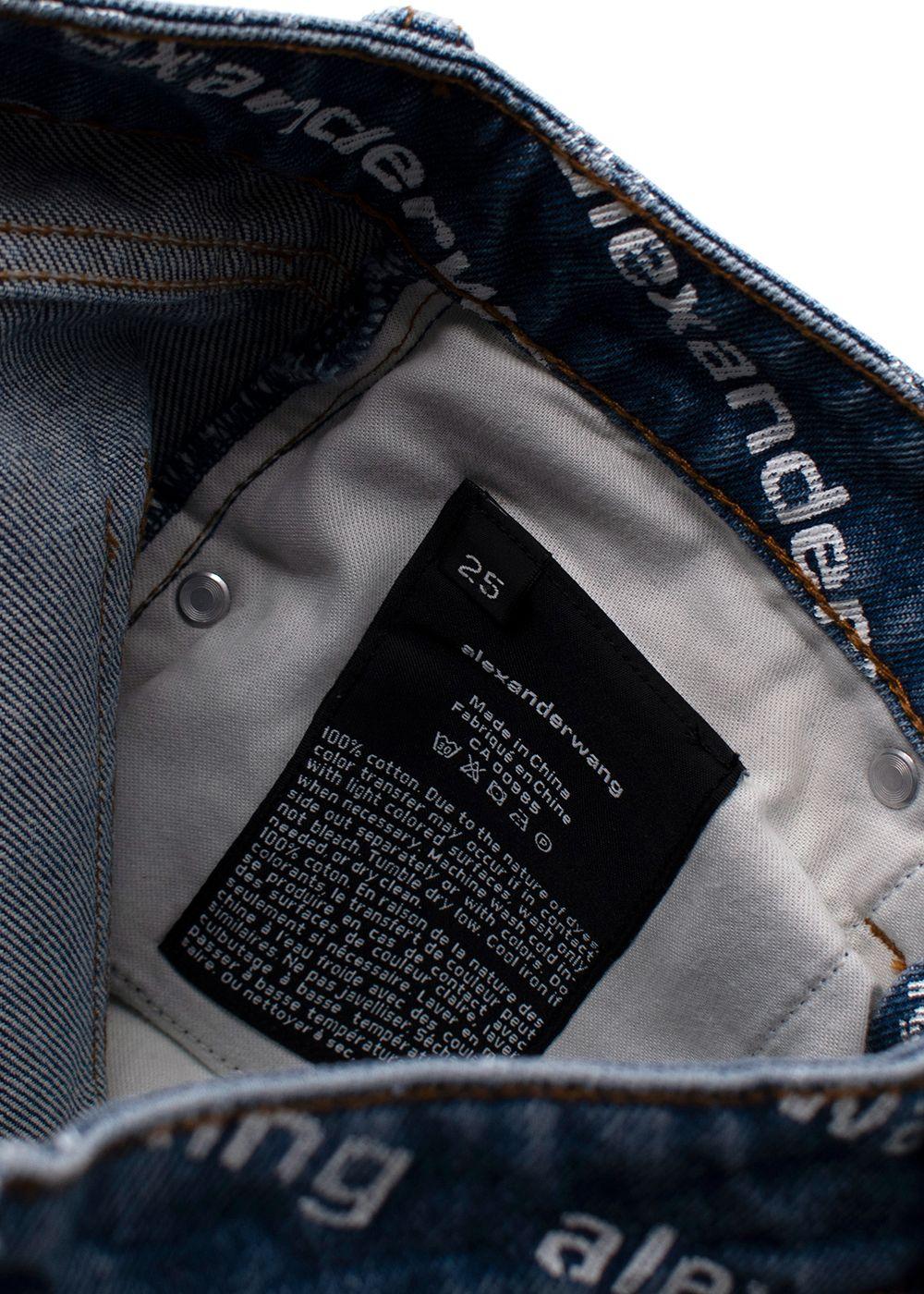 Alexander Wang Denim Printed Jeans