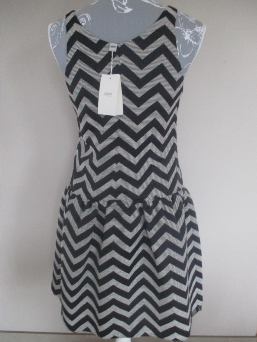 Armani Collezioni Chevron mini sheath dress