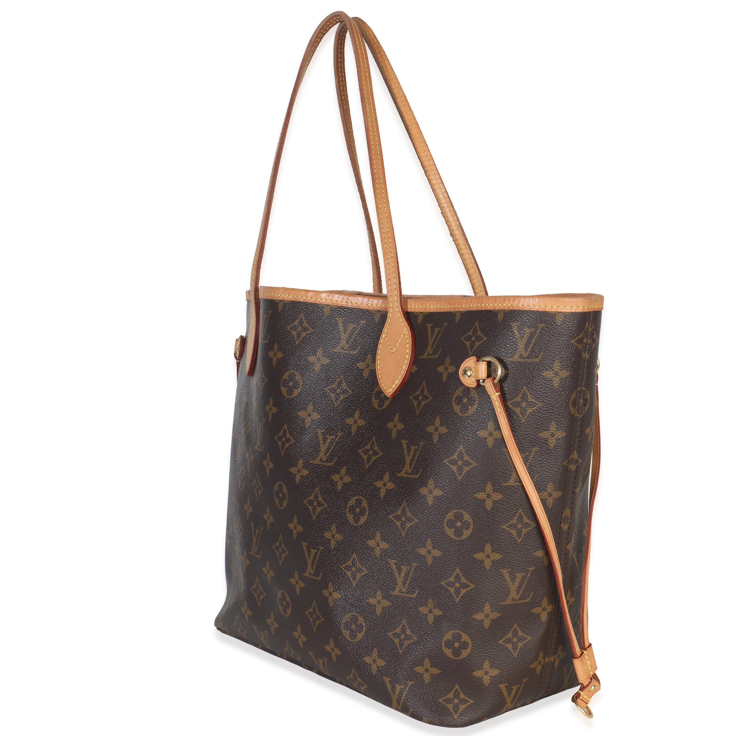 Louis Vuitton Coated Canvas Monogram Neverfull MM