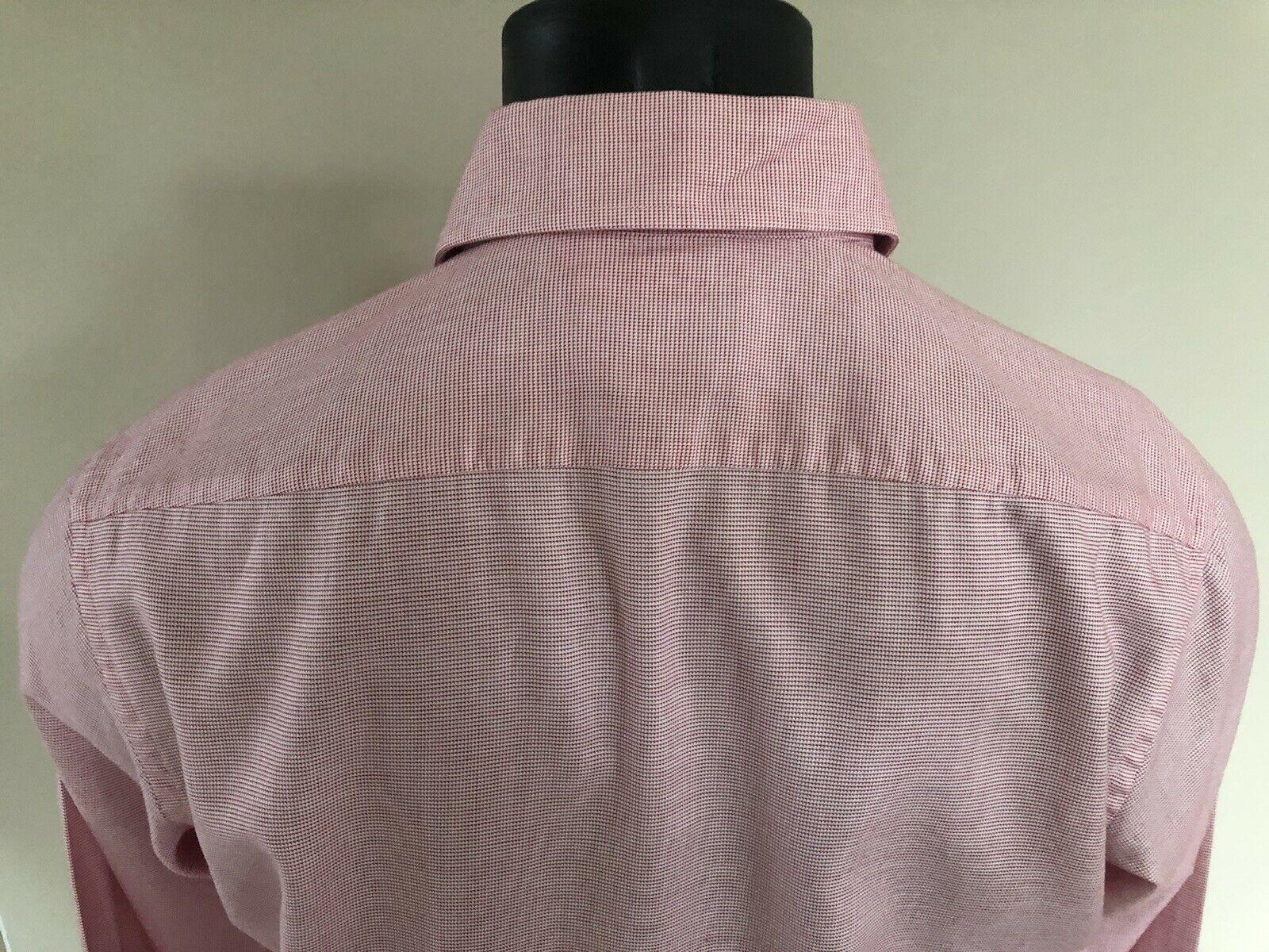 Boss Hugo Boss Red & White Check Shirt