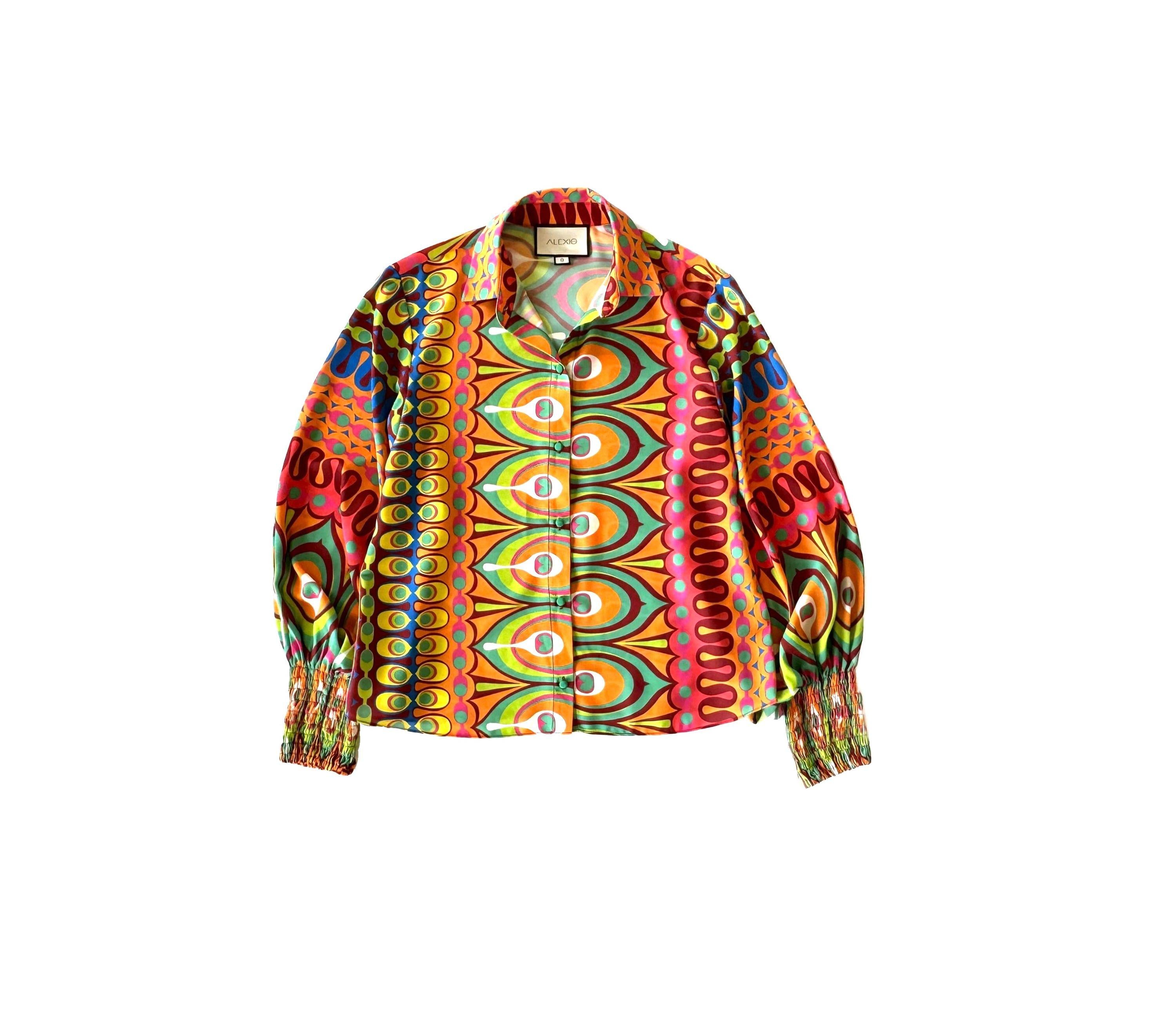 Alexis Printed Blouse