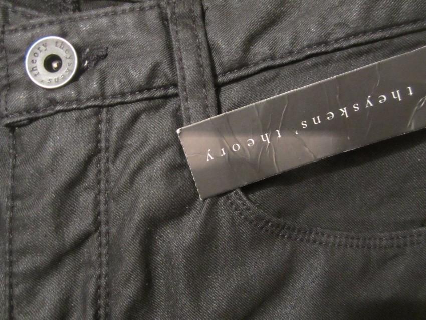Theyskens’ Theory Black Weji Washed Plyne Jeans