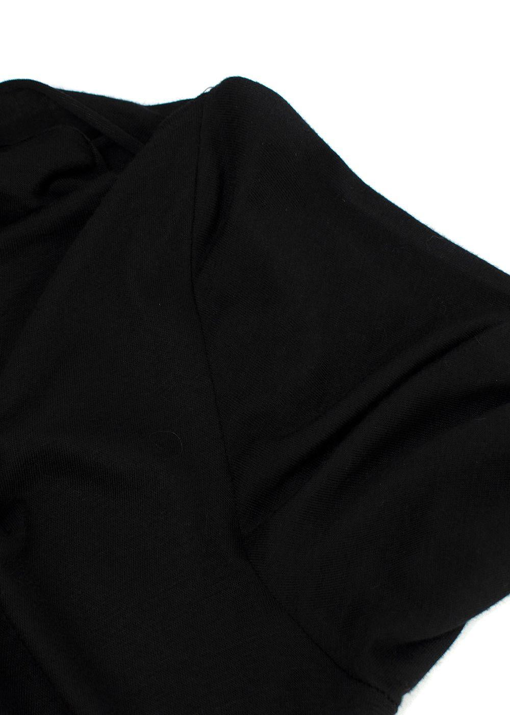 Karina Grimaldi Boat Neck Grey And Black Maxi Dress