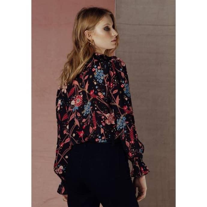 Lily & Lionel Floral Print Blouse