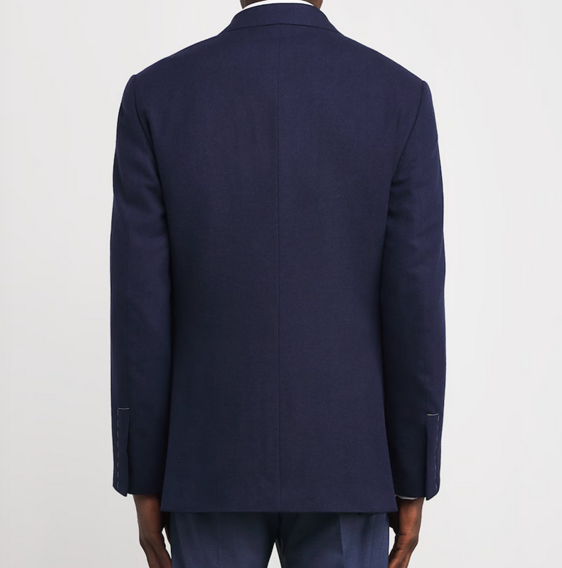 Ralph Lauren Purple Label Wool-Silk-Cashmere Kent Blazer