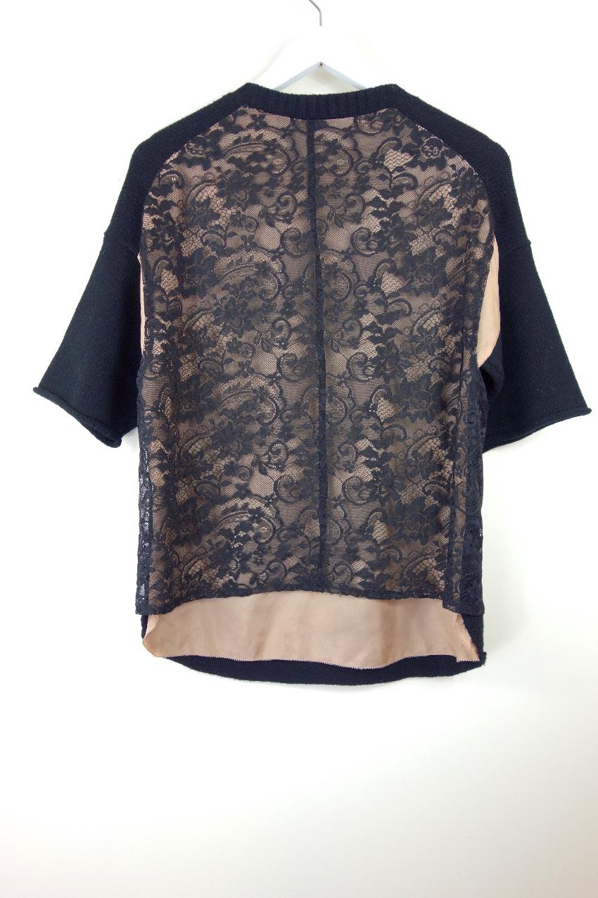 By Malene Birger black wool 'Biby' sweater