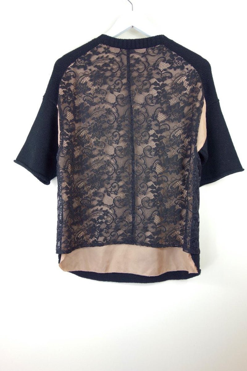 By Malene Birger black wool 'Biby' sweater