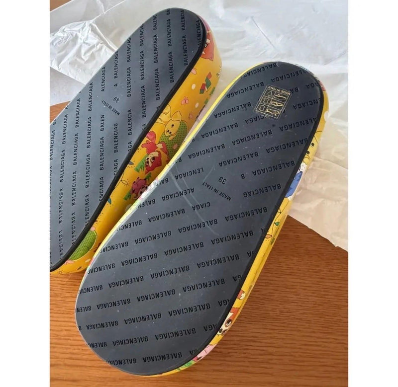 Balenciaga Puppies And Friends Slides