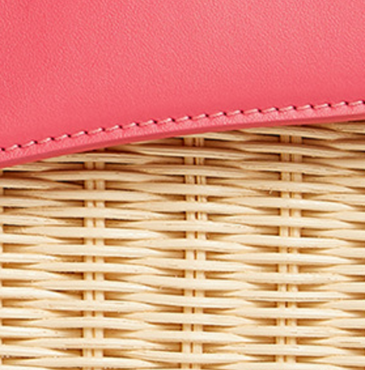 Rodo Paris Willow Woven Top-Handle Bag