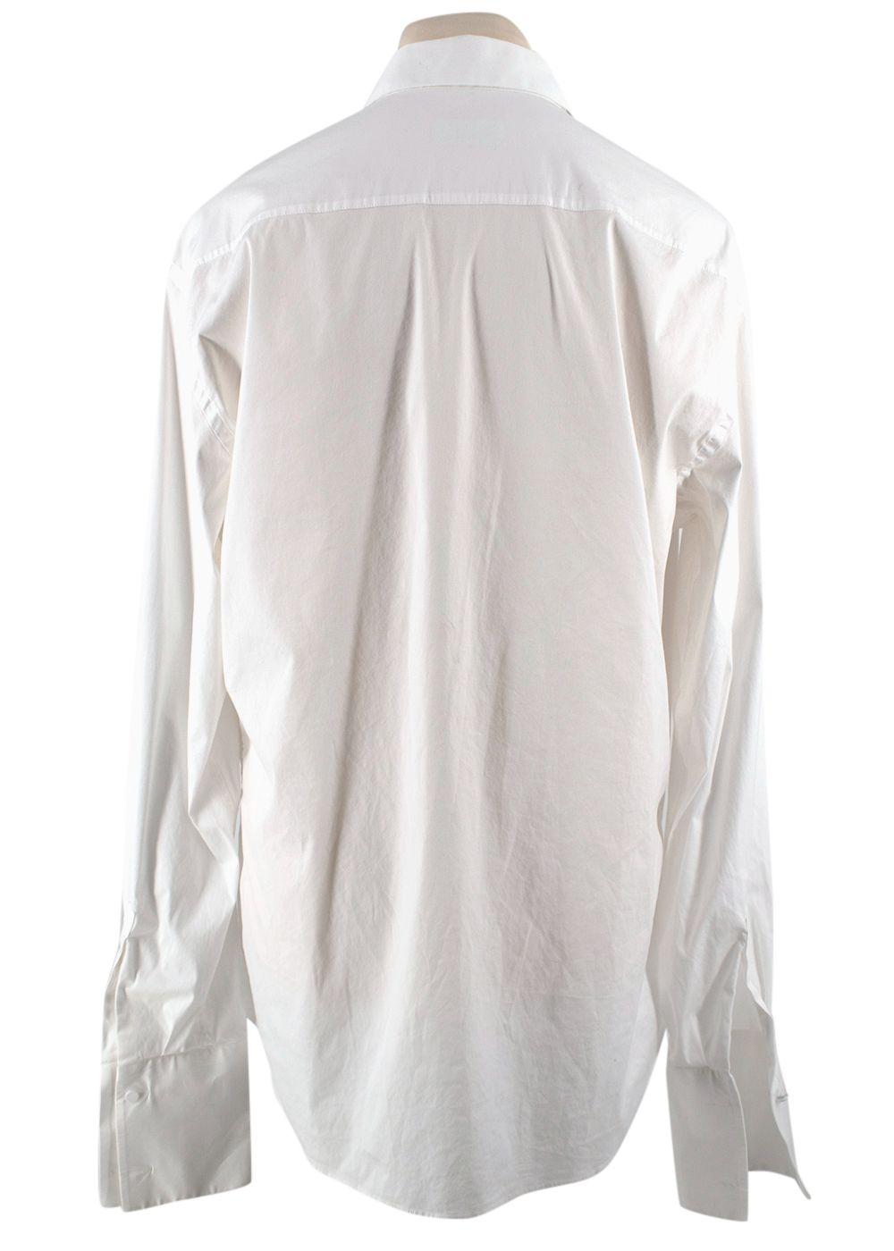 Prada White Classic Dress Shirt
