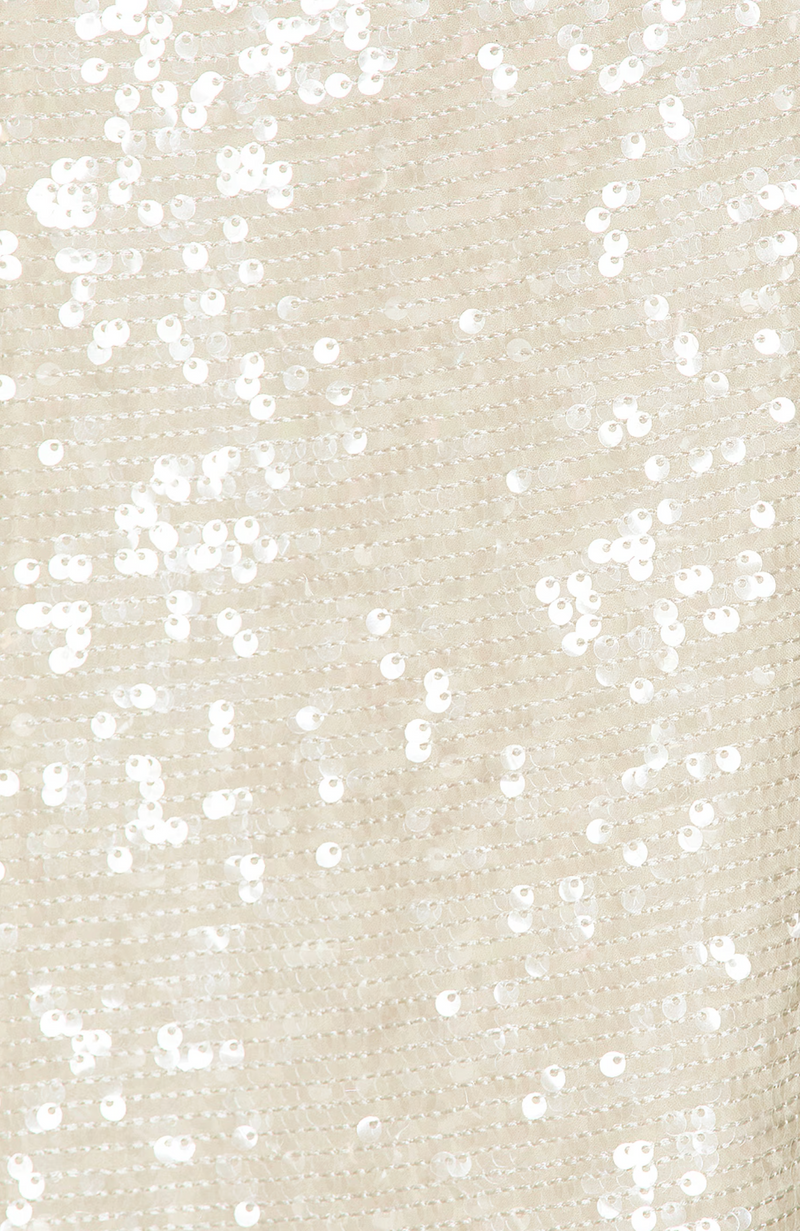 Lapointe Sequin Viscose Relaxed Wide Leg Trouser