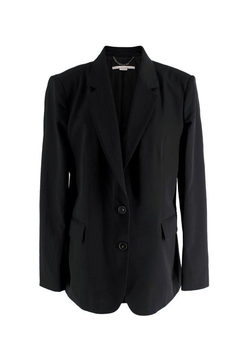 Stella McCartney Black Single Breasted Blazer