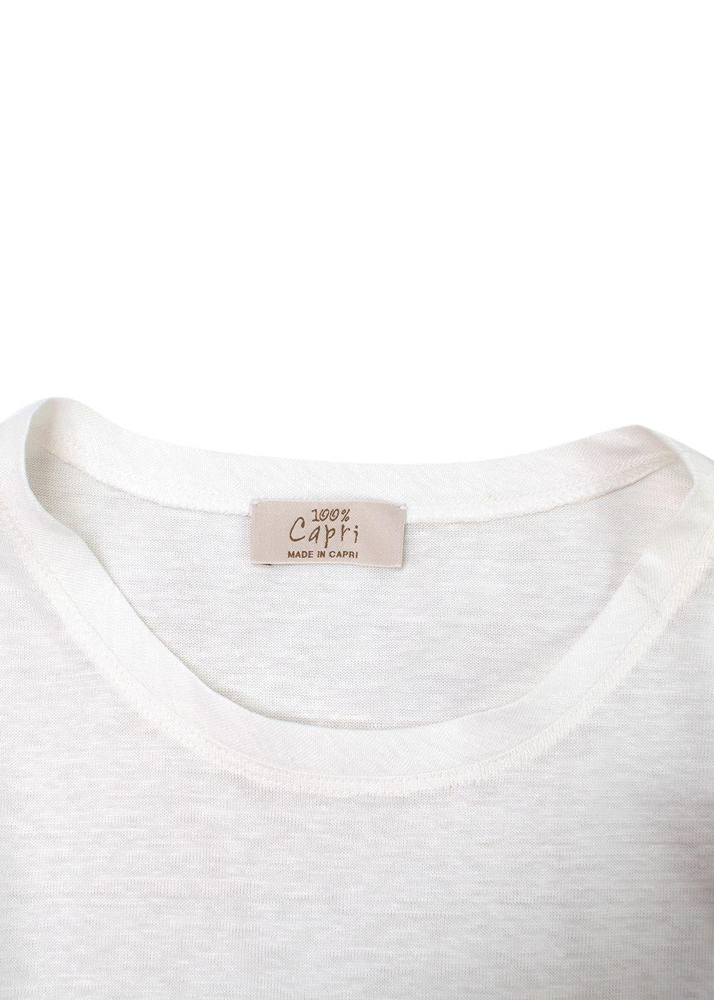 100% Capri white Linen dress