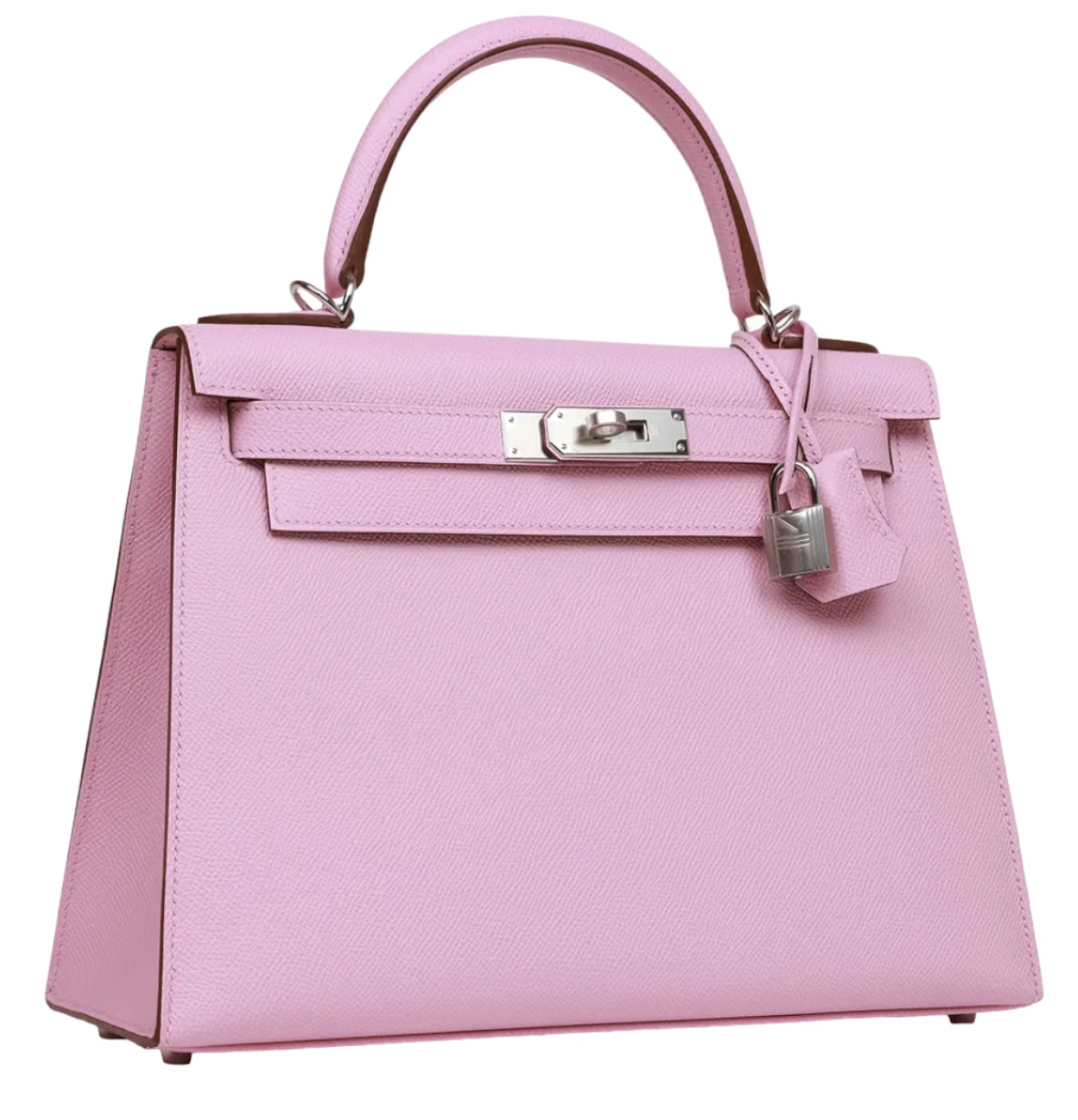 Hermès Kelly 28 Epsom Sellier Mauve Sylvestre