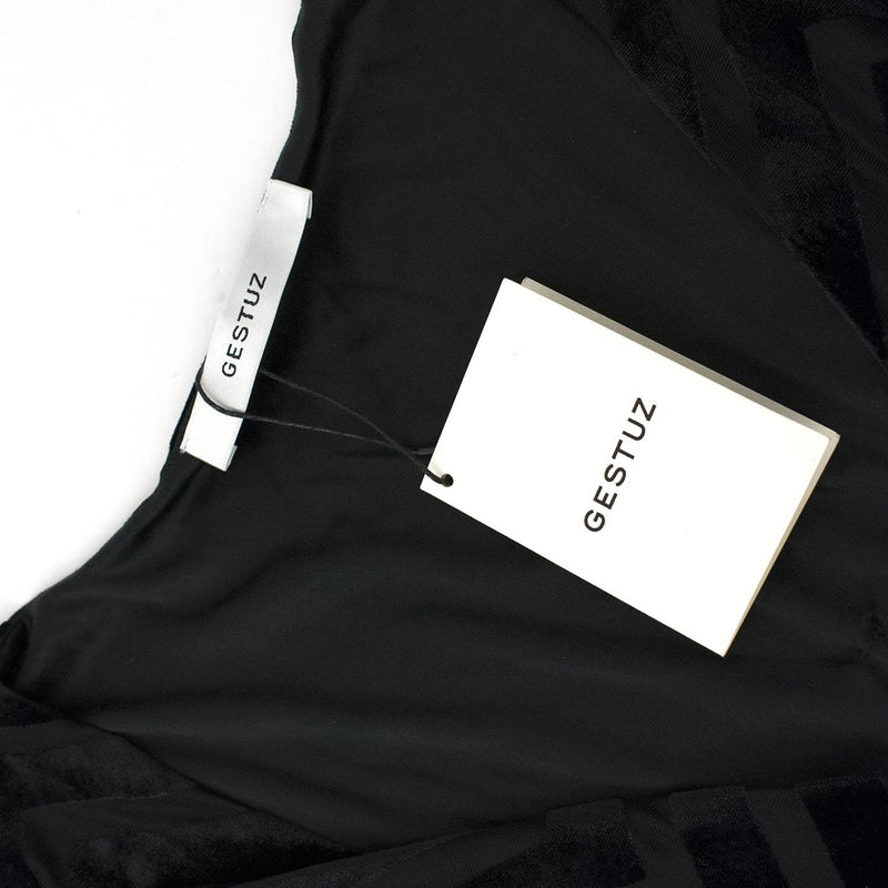 Gestuz Black Velvet Dress