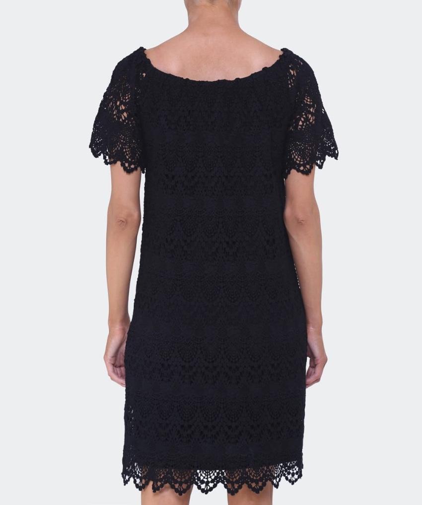 Velvet by Graham & Spencer Gustina Lace Black Dress