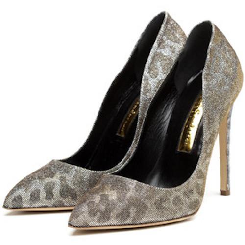 Rupert Sanderson Malory Iridiscant Shimmer Heel