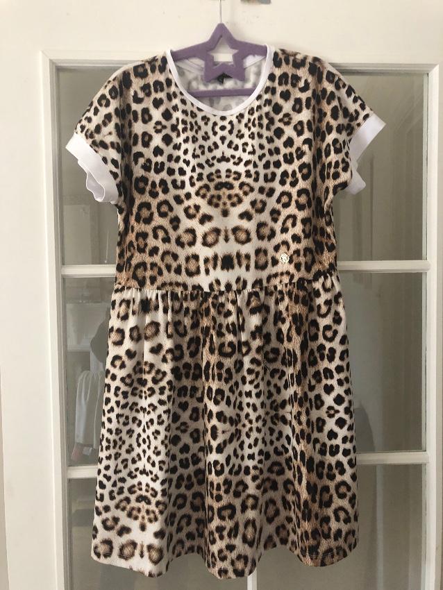 ROBERTO CAVALLI leopard print dress 12 years