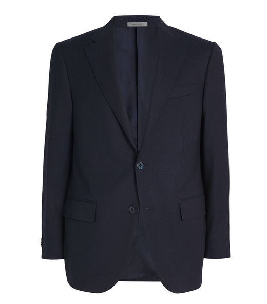 Corneliani Hopsack Wool Blazer