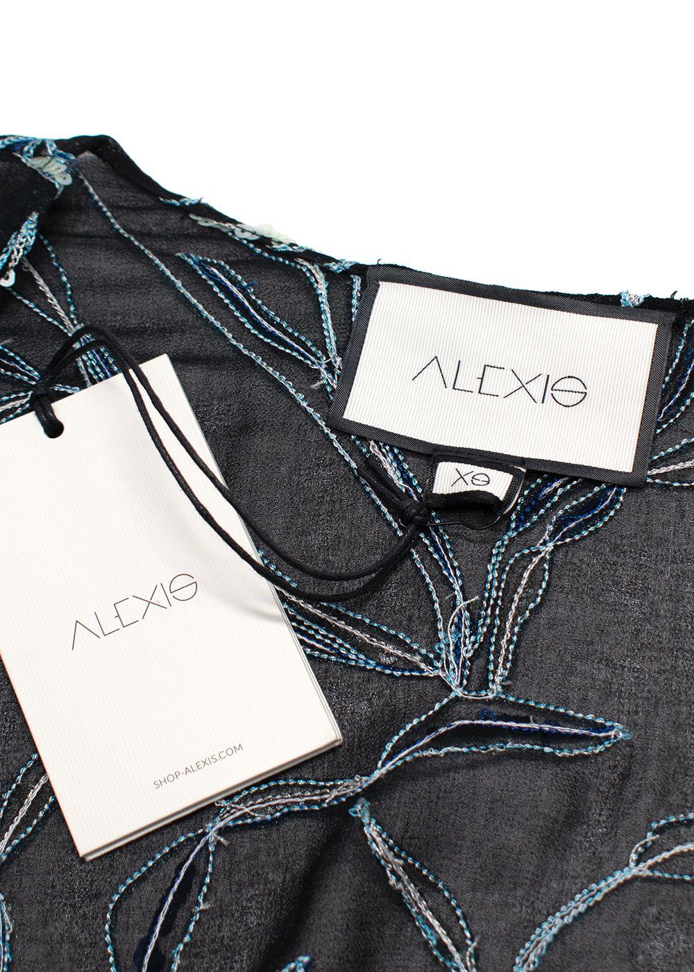 ALEXIS Embellished Maxi Dress