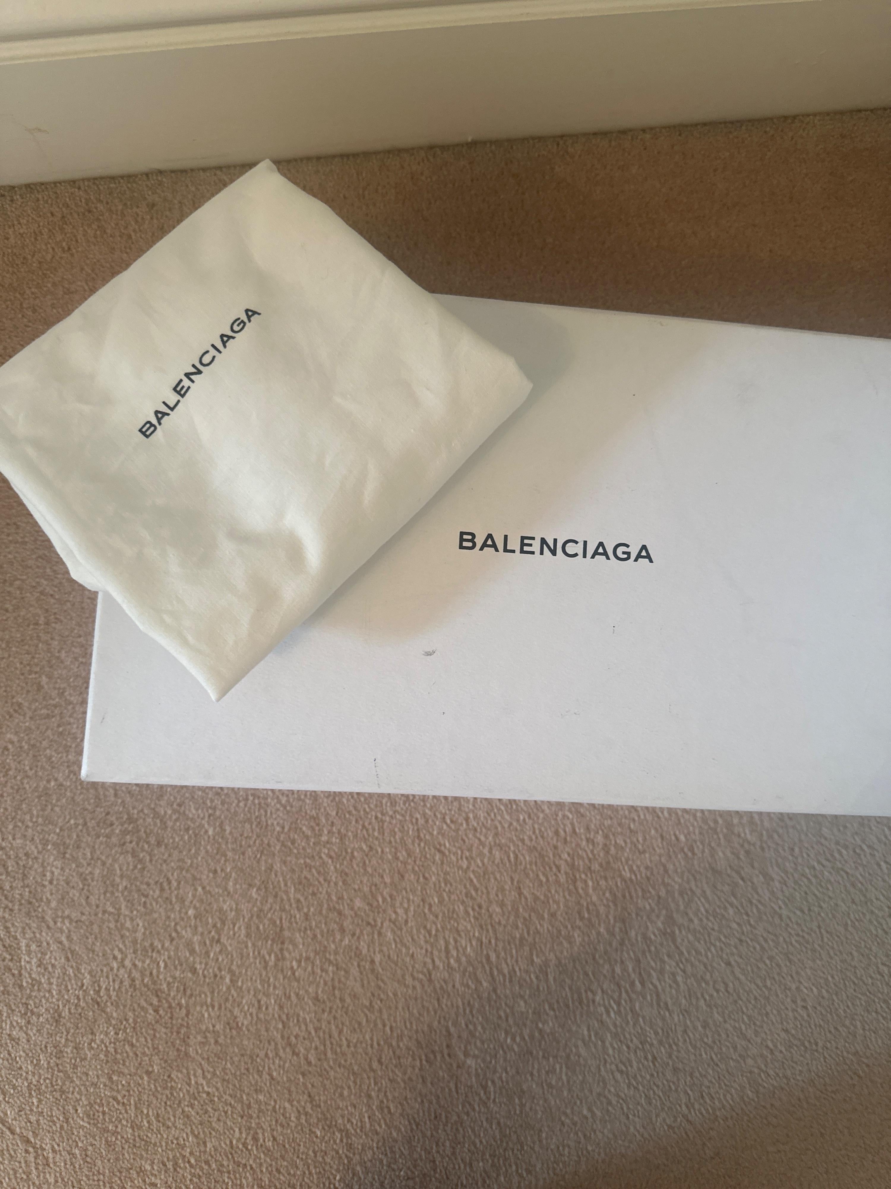 Balenciaga Black Race Runner Sneakers