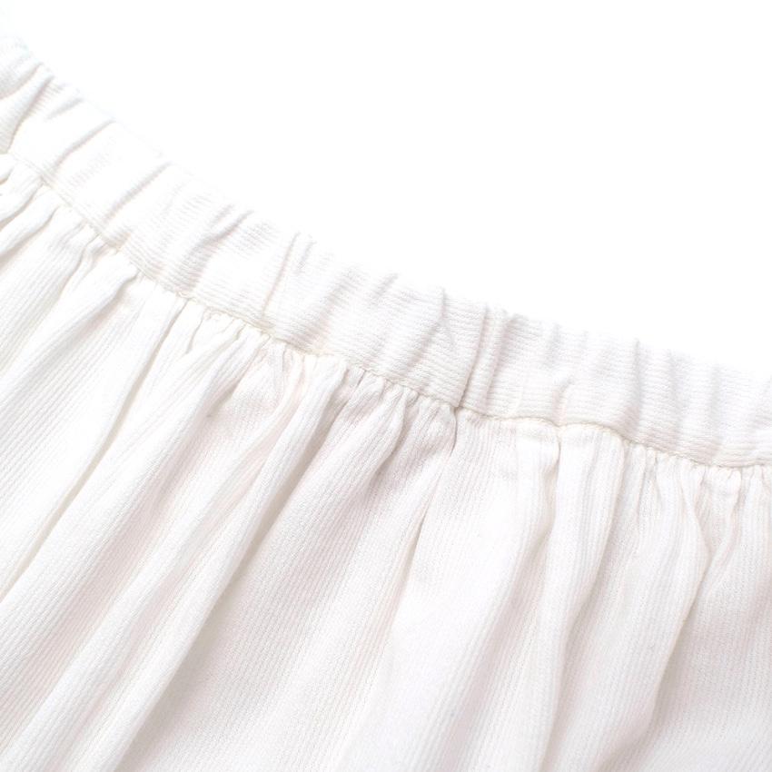 Bonpoint White Broderie Anglaise Skirt