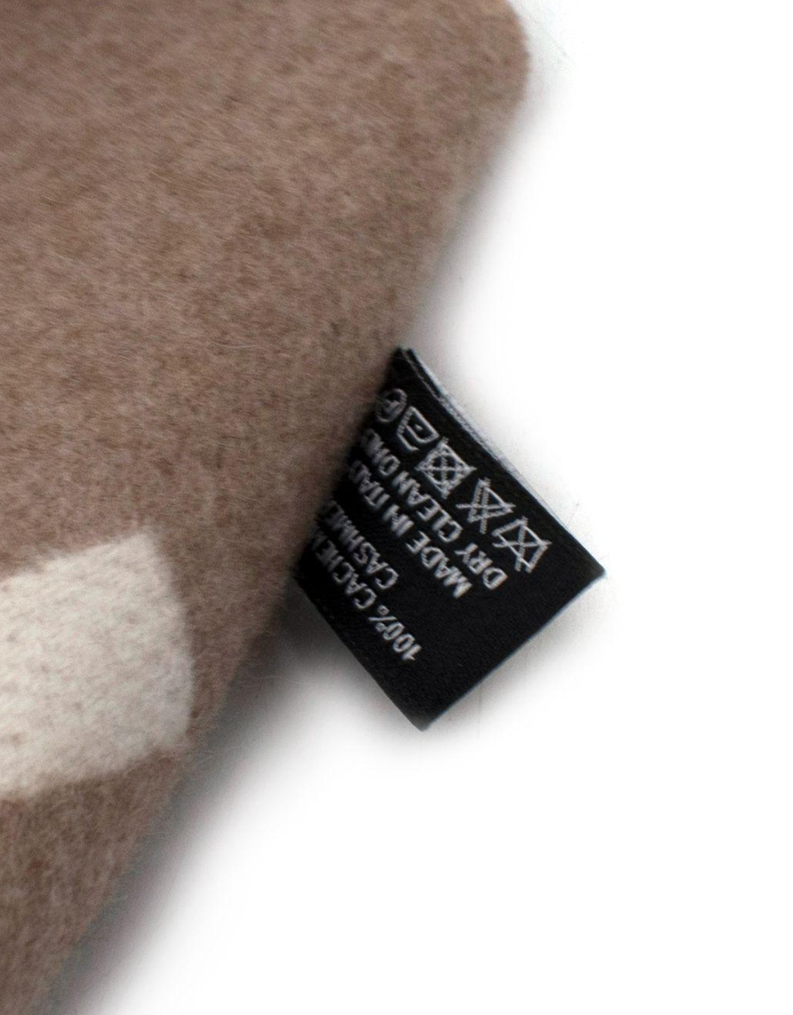 Chanel Reversible Cashmere Shawl/Scarf