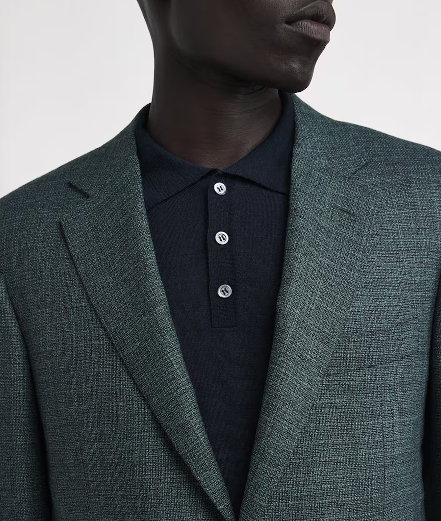 Canali Grey Wool Blazer