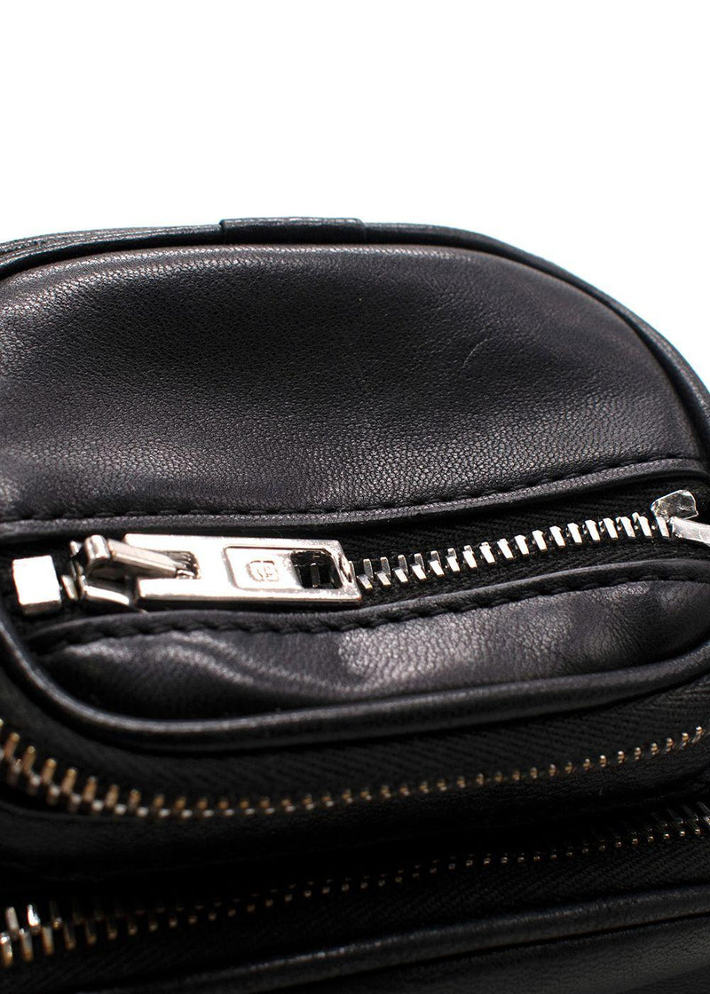 Alexander Wang Black Leather Mini Bum Bag