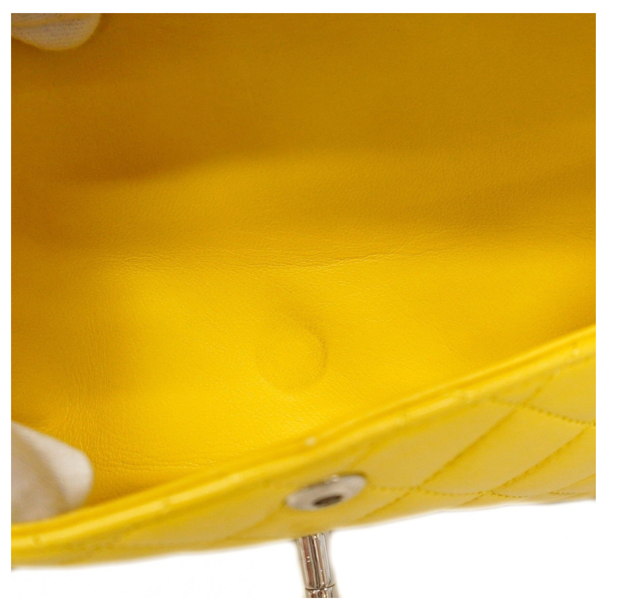 Chanel Quilted Yellow Timeless Bag