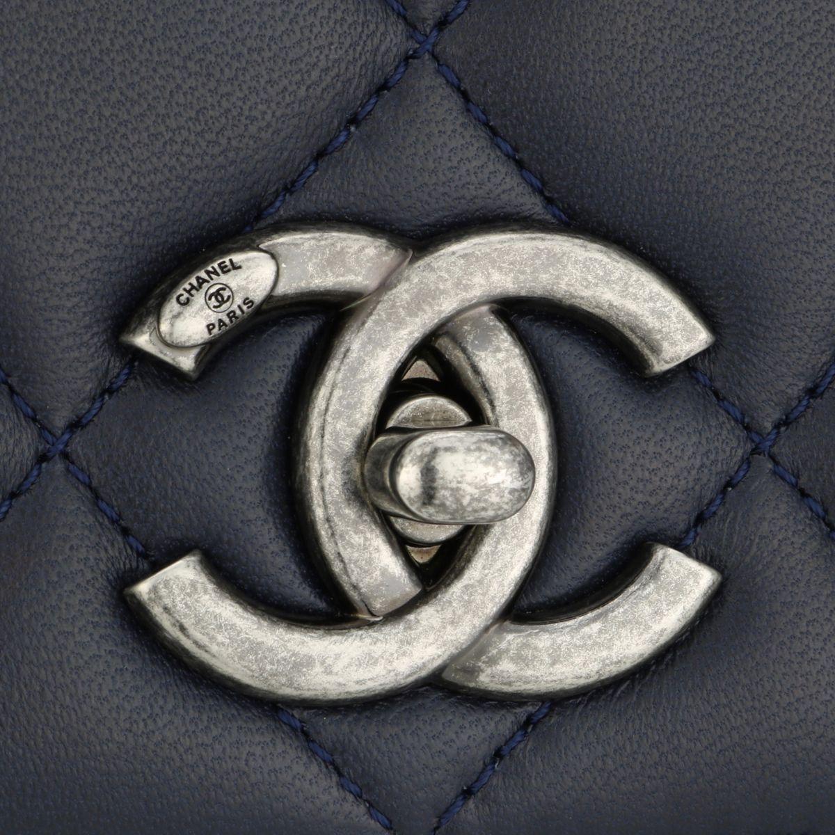 Chanel Midnight Blue Small Trendy CC Single Flap Bag