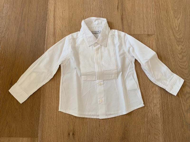 Dolce & Gabbana Pleated Boy's Shirt