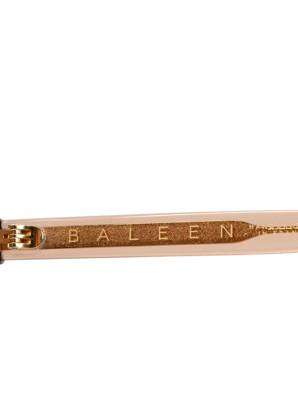 Baleen Montjuic Coffee Square Frame Sunglasses