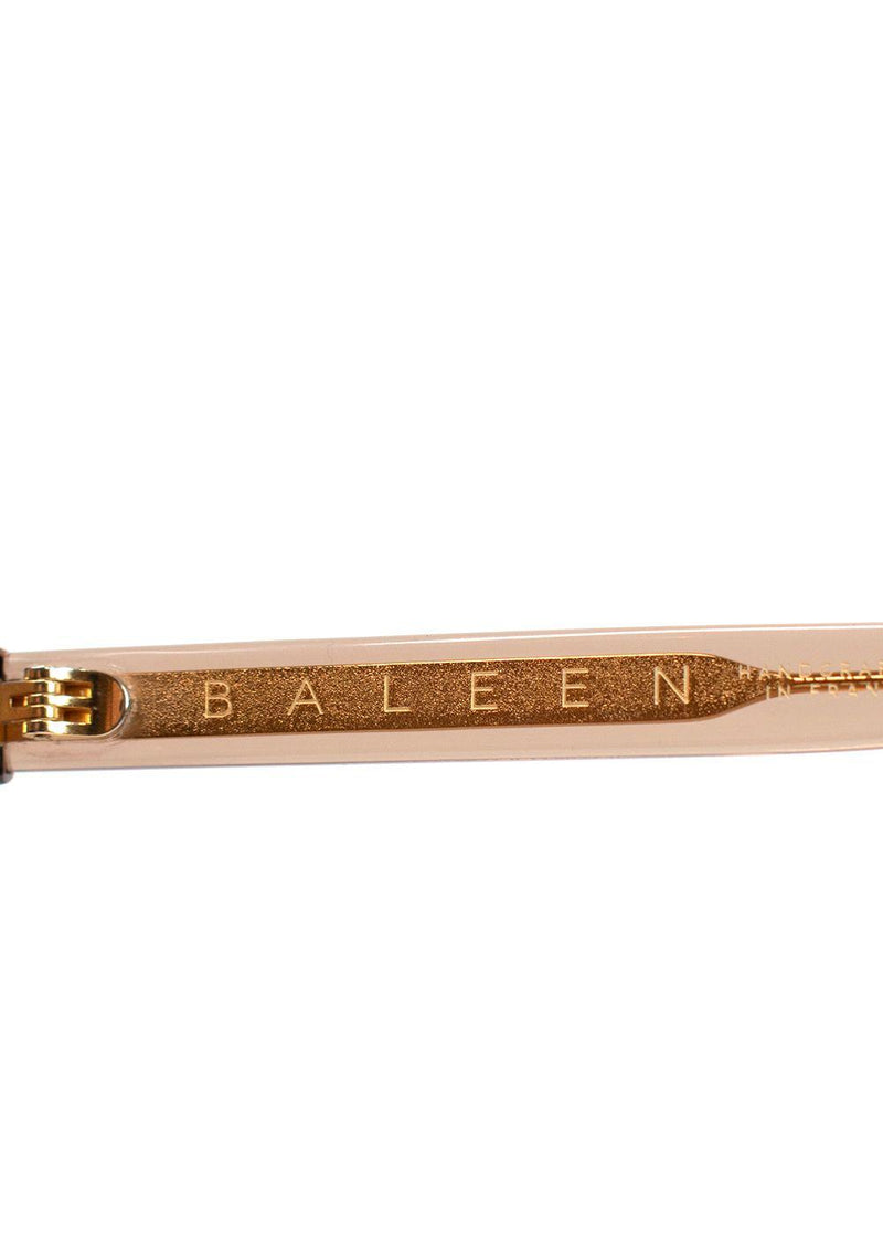 Baleen Montjuic Coffee Square Frame Sunglasses