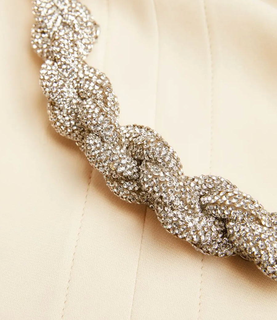Stella McCartney Embellished Falabella Gown