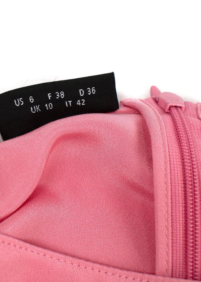 AKRIS Pink Mulberry Silk Top