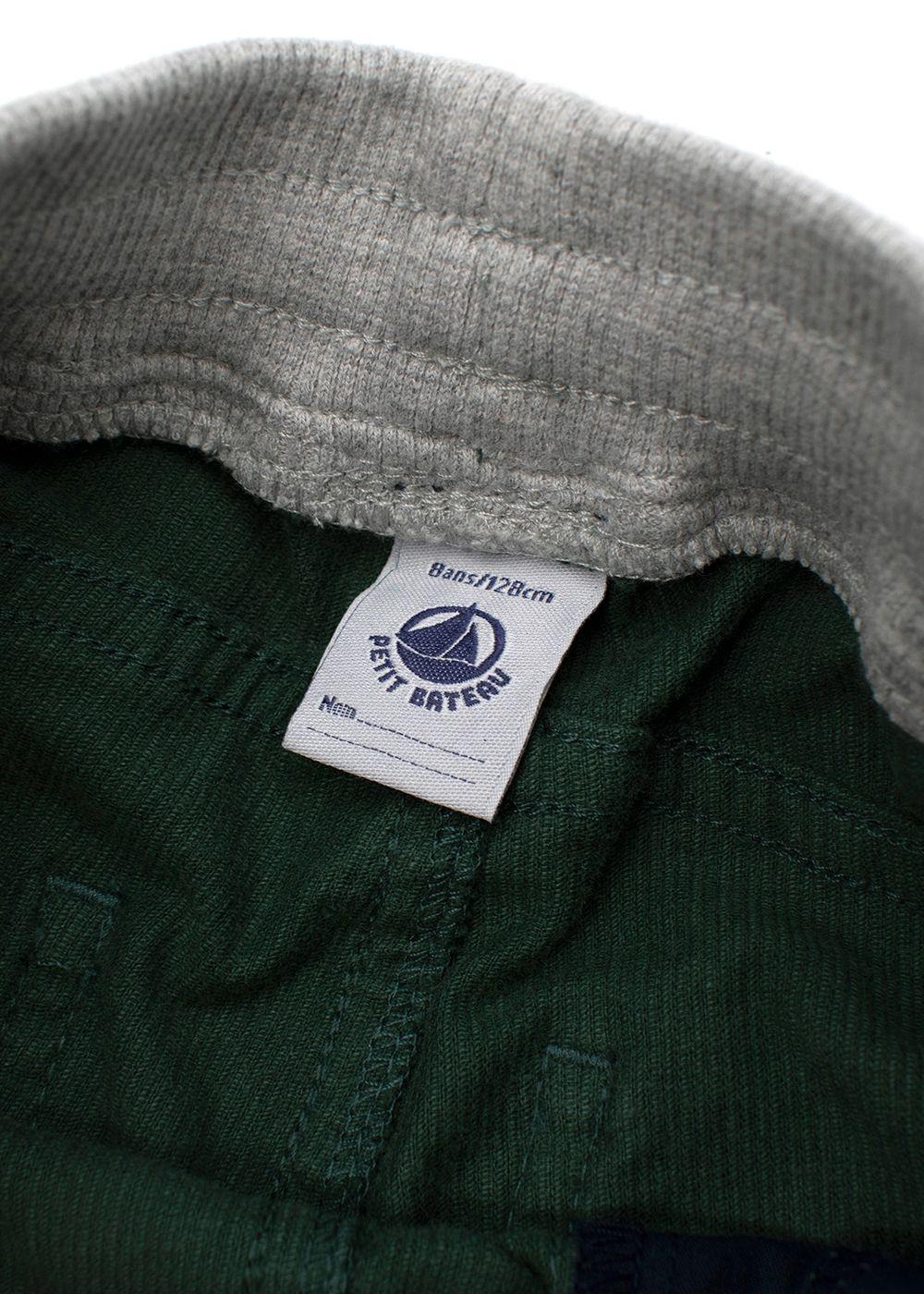 Forest Green Baby Cord Trousers