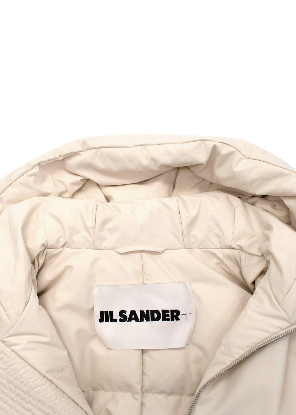 Jil Sander Vanilla Down Padded Gilet