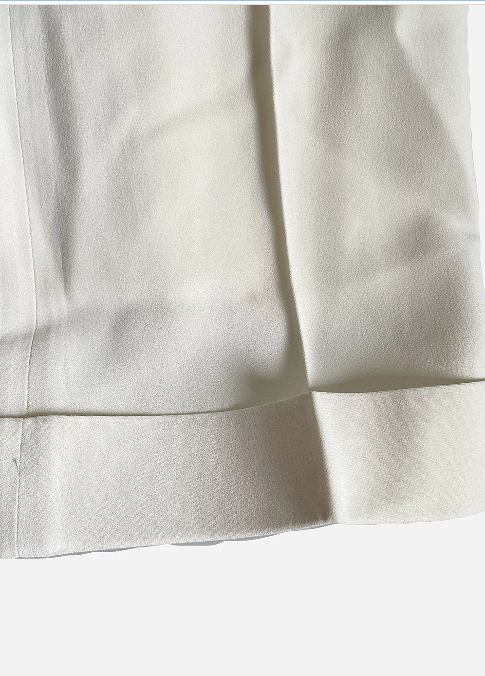 Alexander McQueen Crepe Tailored Crop Pants