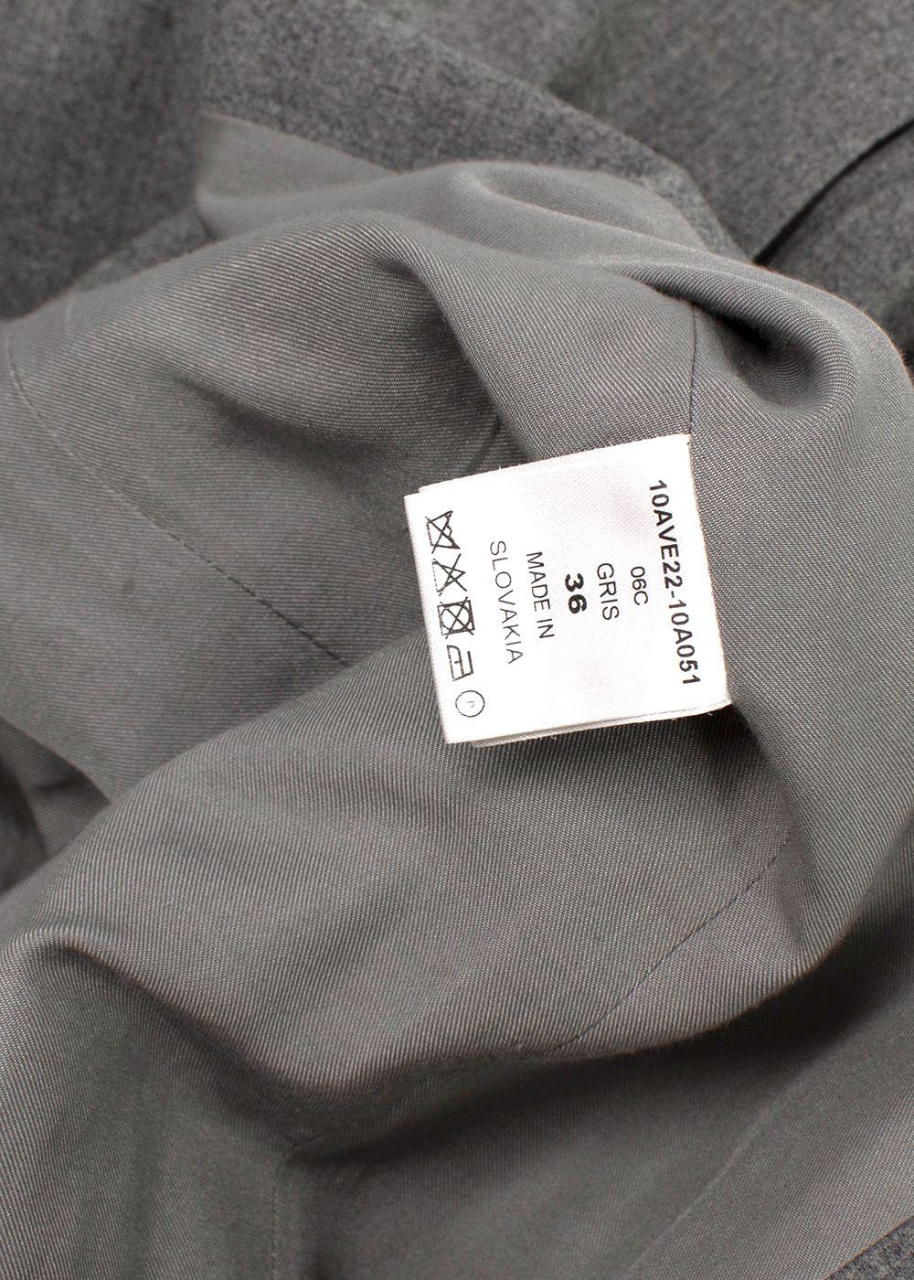 Chloe Grey Single Breasted Wool Blazer