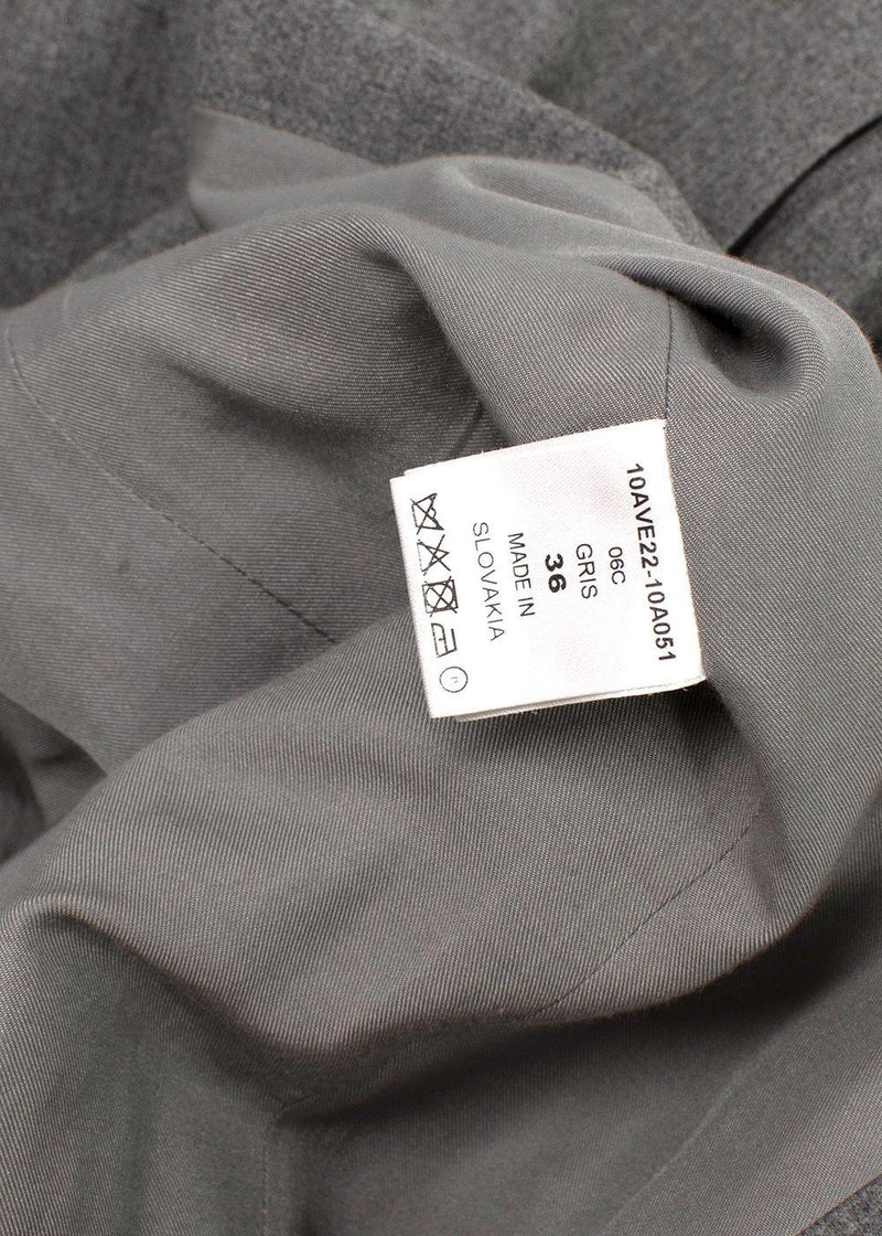 Chloe Grey Single Breasted Wool Blazer