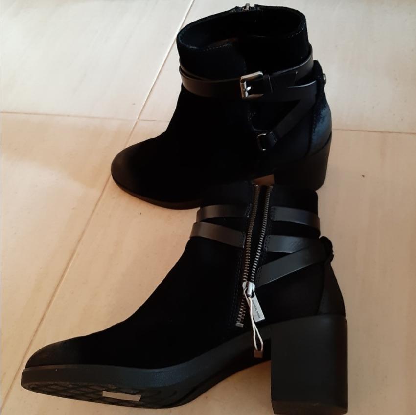 Michael Michael Kors black ankle boots