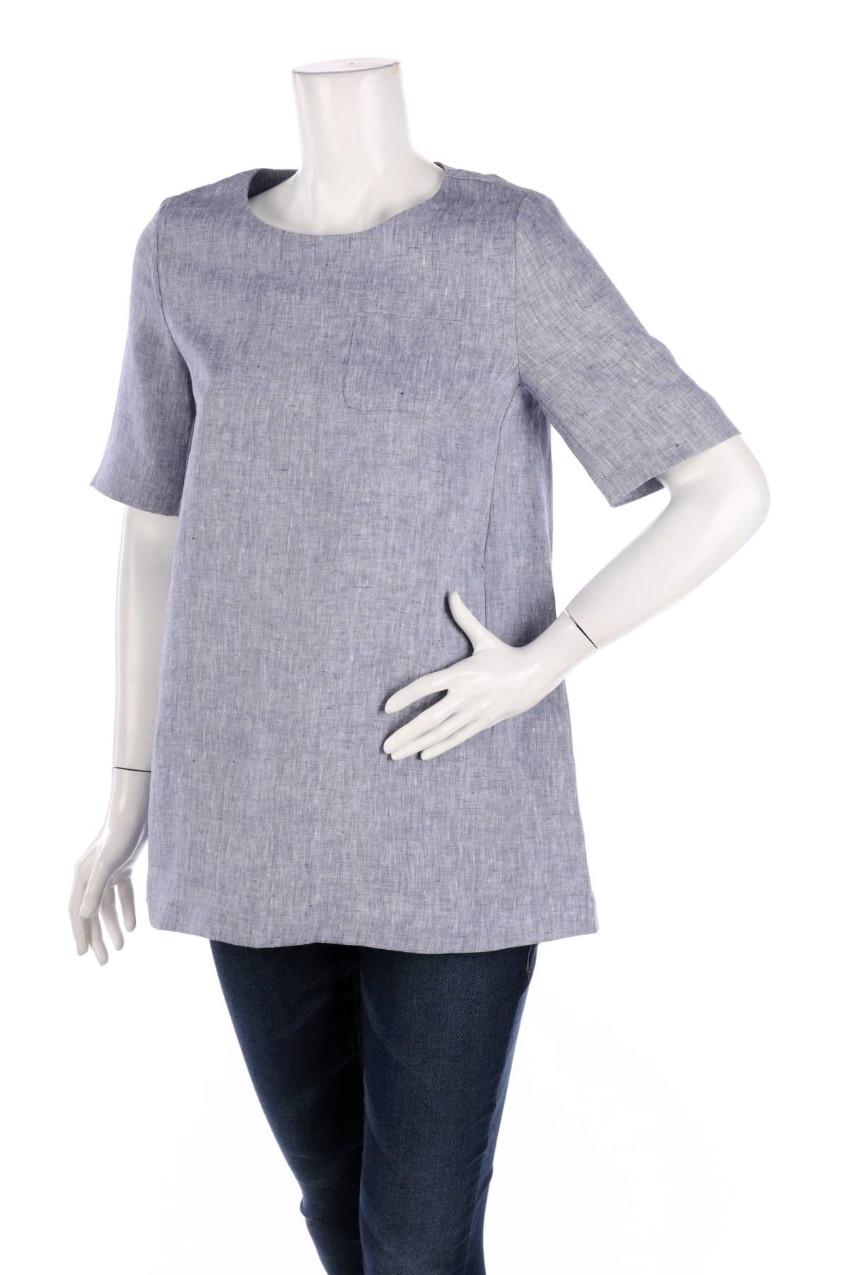 Max Mara Gray Summer Linen Tunic