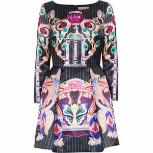 Mary Katrantzou Copelia printed puff dress