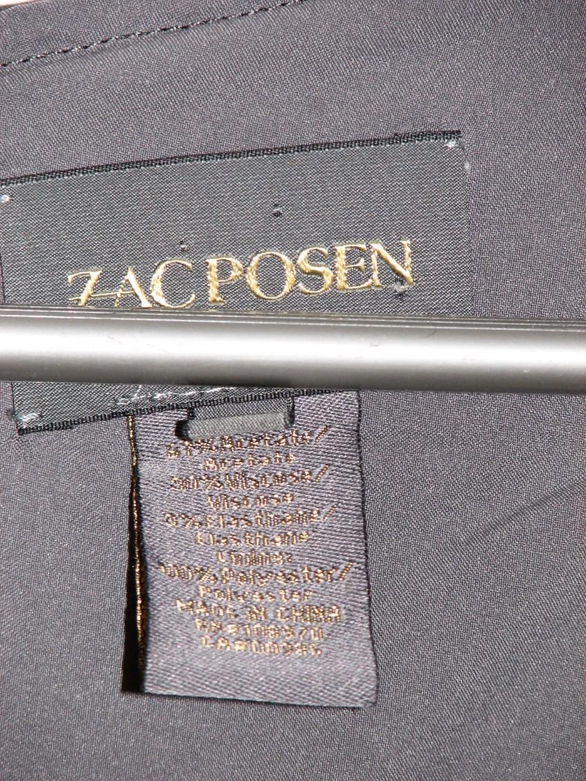 Zac Posen fitted grey dress