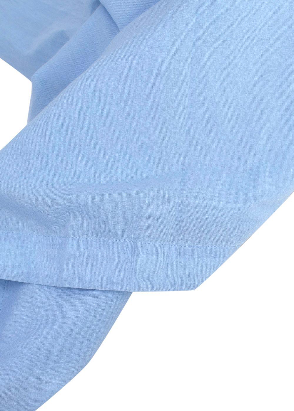 Bamford x Martha Ward Blue Linen Shirt